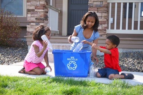 Eco-friendly office clearance and recycling efforts