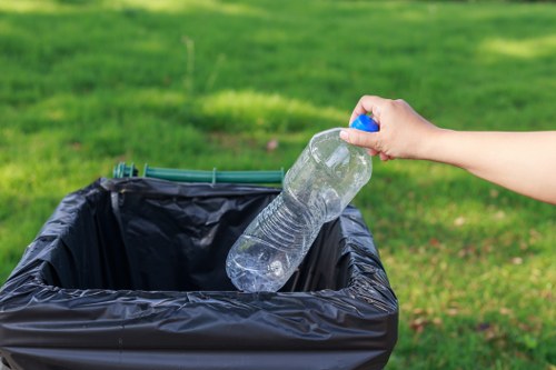 Eco-friendly recycling process for cleared items